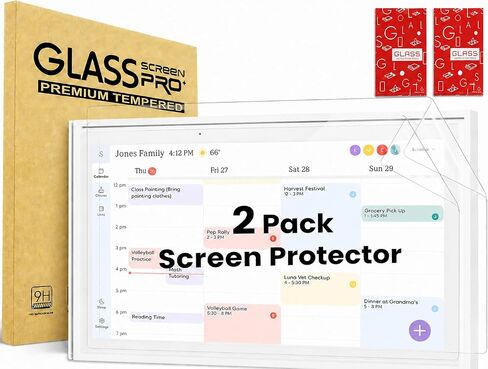 (2 PCS) Screen Protector Compatible with Skylight Calendar 15.6 Inch, Anti Glare Protective Film for Skylight Calendar Screen, Bubble Free, Scratch Resistant Accessories in Kuwait