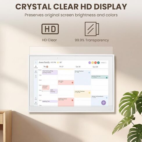 (2 PCS) Screen Protector Compatible with Skylight Calendar 15.6 Inch, Anti Glare Protective Film for Skylight Calendar Screen, Bubble Free, Scratch Resistant Accessories in Kuwait