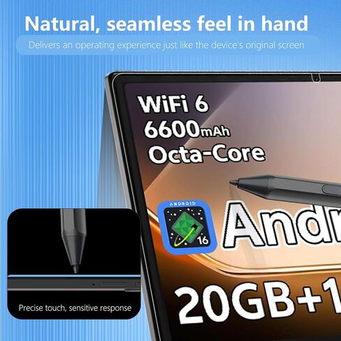 3 Pack Screen Protector Compatible with SHARECLOUD P10_T / P10C / Frameflow P10_A Tablet 10.1 Inch, Tempered Glass 9H Hardness HD Clear Anti-Scratch in Kuwait