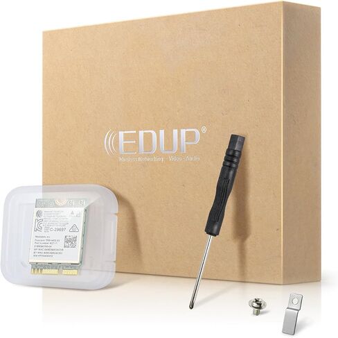 EDUP® WiFi 7 M.2 Wireless Card BE6500 for AMD/Intel Windows 11 (64-Bit) in Kuwait