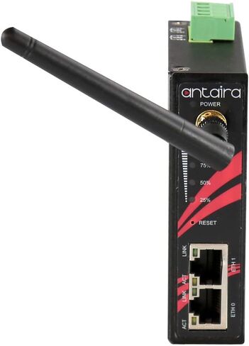 Antaira AMS-2111 2.4 GHz Wireless LAN Access Point,Bridge,Repeater with 2 Fast Ethernet Ports,Standard Operating Temperature 0 degree to 60 degree C in Kuwait
