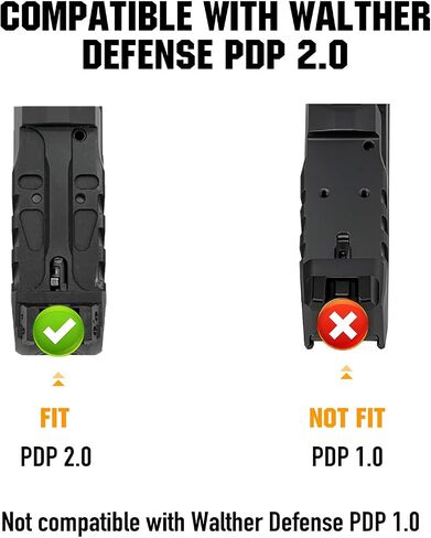 ohhunt Red Dot Optic Adapter Plate for Walther PDP 2.0 Compatible with RMSC in Saudi Arabia