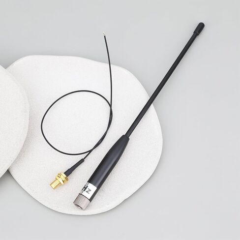 ECSiNG 868MHz Antenna 3.5dBi Gain Long Range Soft Whip SMA Antenna with Mini PCI-E Extension Cable Compatible with Meshtastic Compatible with LoRaWAN in Kuwait