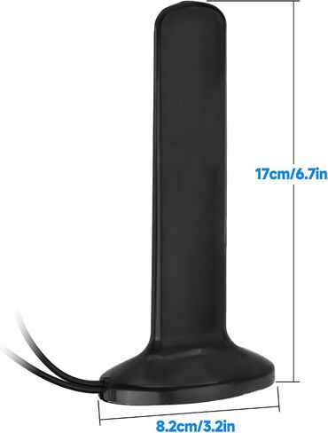 Eightwood 4G LTE Antenna, Dual TS9 Connector, Magnetic Base, 9.8ft Cable in Kuwait