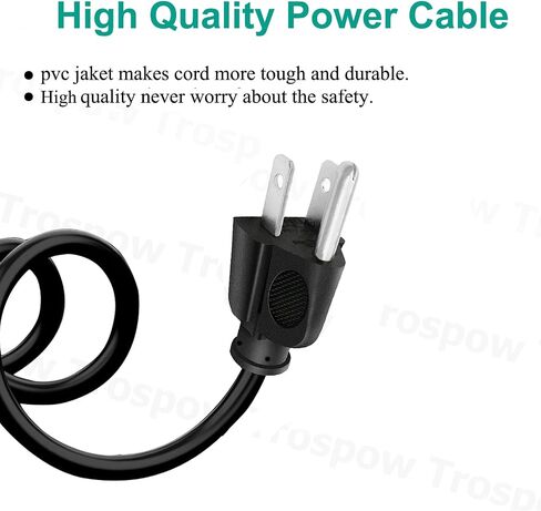 Power Cord Replacement for Harbinger APS15 APS12 M120 PA Speaker Vari V2215 V2112 V1015 V2312 Loudspeaker Vari 18in Subwoofer AC 8.2ft 3 pin Cable in Kuwait