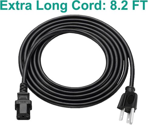Power Cord Replacement for Harbinger APS15 APS12 M120 PA Speaker Vari V2215 V2112 V1015 V2312 Loudspeaker Vari 18in Subwoofer AC 8.2ft 3 pin Cable in Kuwait