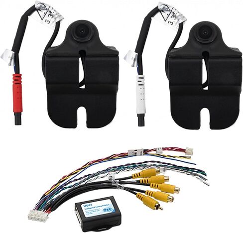 AHD 720P / CVBS 480P BLIND SPOT CAMERA KIT FOR WRANGLER JL & GLADIATOR JT in Kuwait