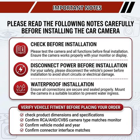 22868129 Back Up Rear View Parking Assist Camera for GMC/Chevy/Buick in Kuwait