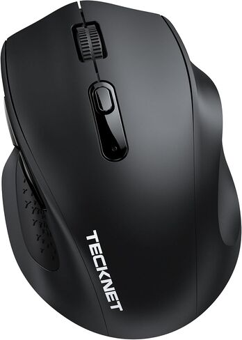 TECKNET Wireless Mouse for Laptop, Dual-Mode Bluetooth Wireless Mouse in Kuwait