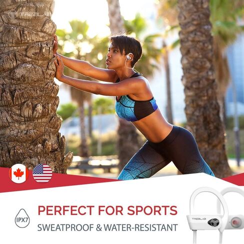 TREBLAB XR500 Bluetooth Running Headphones, IPX7 Waterproof in Kuwait