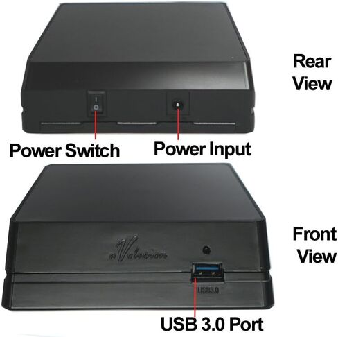 Avolusion HDDGear 6TB USB 3.0 External Gaming Hard Drive (for Xbox One, pre-formatted) - 2 Year Warranty (Renewed) in Kuwait