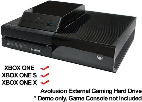 Avolusion HDDGear 6TB USB 3.0 External Gaming Hard Drive (for Xbox One, pre-formatted) - 2 Year Warranty (Renewed) in Kuwait