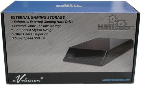 Avolusion HDDGear 6TB USB 3.0 External Gaming Hard Drive (for Xbox One, pre-formatted) - 2 Year Warranty (Renewed) in Kuwait