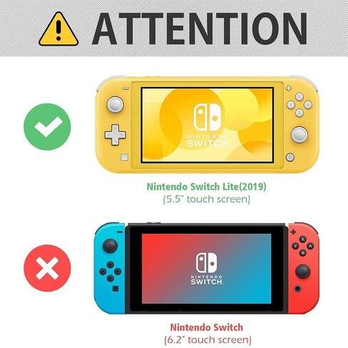 Carrying Case for Nintendo Switch Lite, Portable Travel Carry Bag Ultra Slim Professional Protective Felt Pouch for Nintendo Switch Lite 2019 with 5 Game Cartridges Holders -Grey in Kuwait