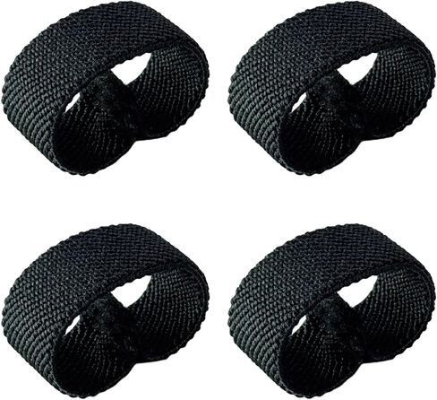 4 Pcs Nylon Sling Keepers Backpack Strap Holder Organizers, Elastic Webbing Belt Keepers for Duty Belt in Kuwait