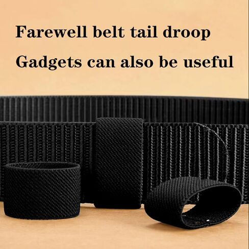 4 Pcs Nylon Sling Keepers Backpack Strap Holder Organizers, Elastic Webbing Belt Keepers for Duty Belt in Kuwait