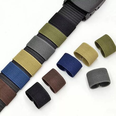 4 Pcs Nylon Sling Keepers Backpack Strap Holder Organizers, Elastic Webbing Belt Keepers for Duty Belt in Kuwait