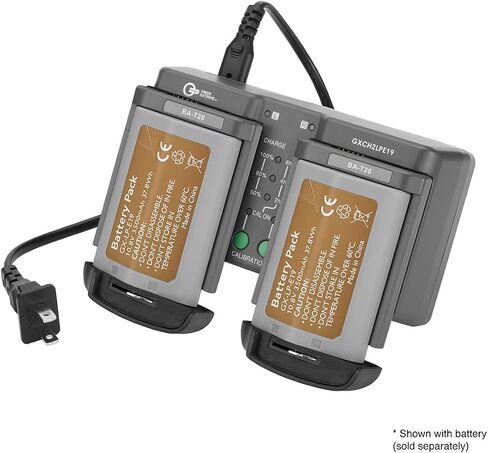 Green Extreme Dual Battery Charger for Canon LP-E19, LP-E4, and LP-E4N Batt in Kuwait