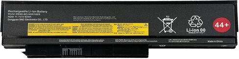 Laptop Battery Replacement for 0A36306 0A36307 0A36282 0A36283 Compatible with Lenovo ThinkPad Notebooks X220 X220i X230 X230i 45N1023 45N1025 45N1027 45N1029(11.1v 63wh) in Kuwait