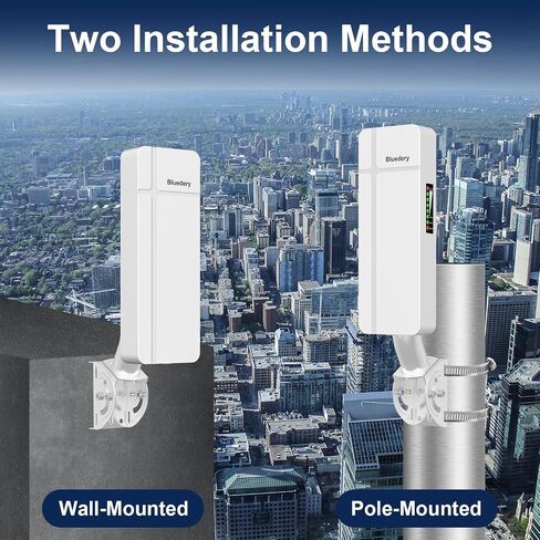 Gigabit Wireless Bridge, Outdoor Point-to-Point WiFi Kit, 2-Pack in Kuwait