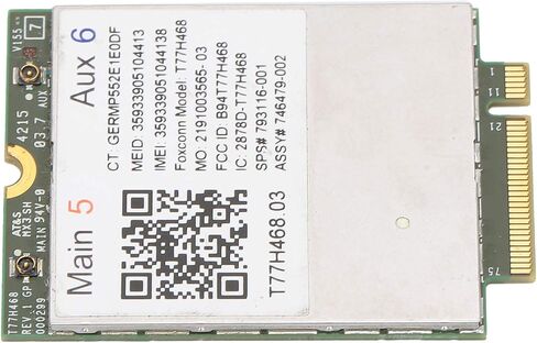 Generic T77H468 4G LTE Module Chip Wireless Network Card for EliteBook 9480m 1040 850 840 820 755 750 745 740 720 ZBook 14 15u Pro x2 612 G1 Revolve 810 G3 G1 with Stable in Kuwait