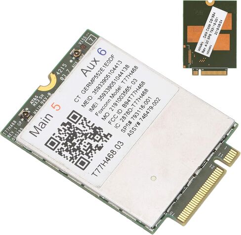 Generic T77H468 4G LTE Module Chip Wireless Network Card for EliteBook 9480m 1040 850 840 820 755 750 745 740 720 ZBook 14 15u Pro x2 612 G1 Revolve 810 G3 G1 with Stable in Kuwait