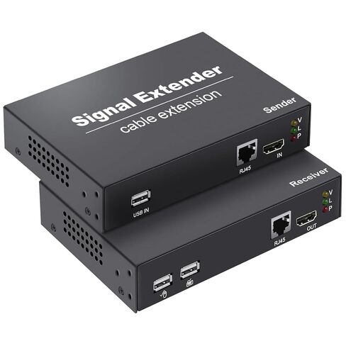 HDMI KVM Extender 164ft/50m Over CAT5e/6/7 Cable, 1080P@60Hz in Kuwait