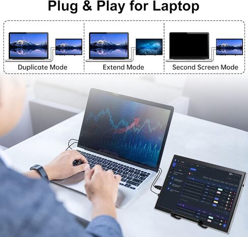 HAMTYSAN Raspberry Pi Screen, 10.1 Inch Touchscreen Monitor 1024x600 Small HDMI Monitor w/Stand, IPS LCD Screen Display for Raspberry Pi 5/4/3/2/Zero/B/B+ Jetson Nano Win11/10/8/7, Driver Free in Saudi Arabia
