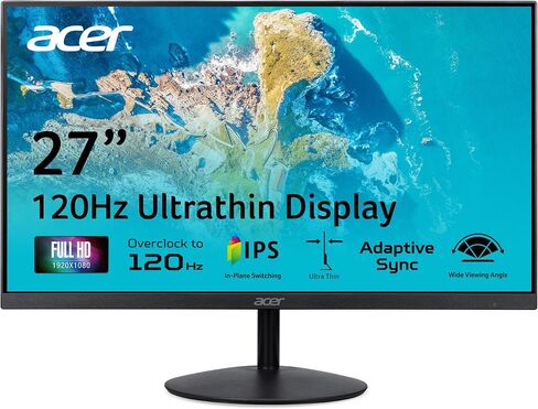 Acer 27" IPS FHD 1920 x 1080 Home Office Monitor SB270 G0bi in Kuwait