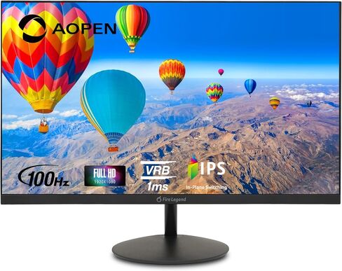 AOPEN by Acer 21.5in FHD 1920x1080 IPS 100Hz Office Monitor 22SA2Q EBI in Kuwait