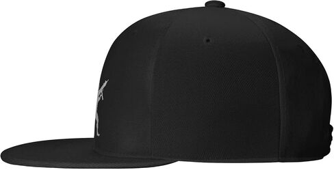Vanilla Ice Cupid Logo Flat Brim Baseball Cap Men's and Women's Adjustable Hat, Black in Kuwait