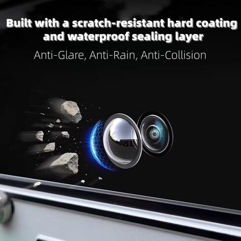 4 Pcs Rear View Camera Cover for 2016-2021 Jeep Grand Cherokee in Kuwait
