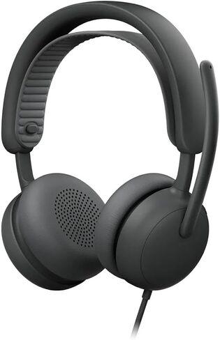 Logitech Zone Wired 2 Active Noise Cancelling Closed-Back On-Ear Stereo Headset, Graphite in Kuwait