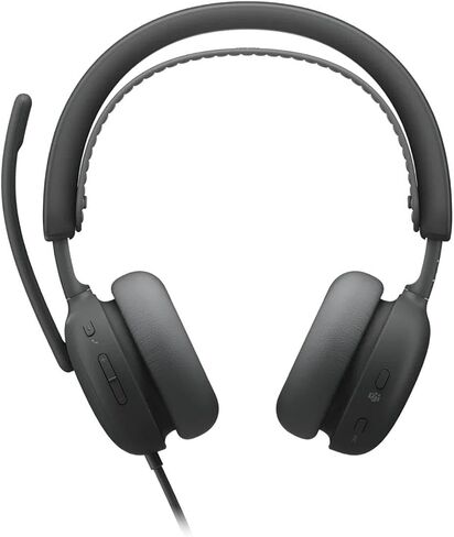 Logitech Zone Wired 2 Active Noise Cancelling Closed-Back On-Ear Stereo Headset, Graphite in Kuwait