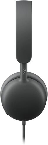 Logitech Zone Wired 2 Active Noise Cancelling Closed-Back On-Ear Stereo Headset, Graphite in Kuwait