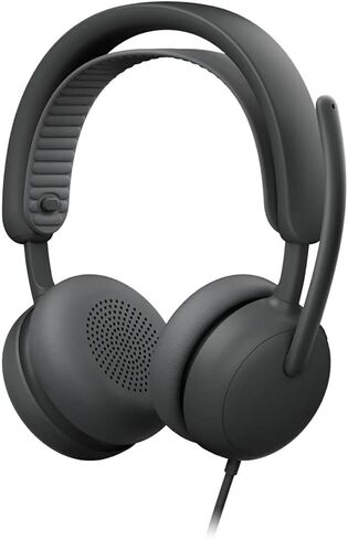 Logitech Zone Wired 2 Active Noise Cancelling Closed-Back On-Ear Stereo Headset, Graphite in Kuwait