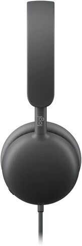 Logitech Zone Wired 2 Active Noise Cancelling Closed-Back On-Ear Stereo Headset, Graphite in Kuwait
