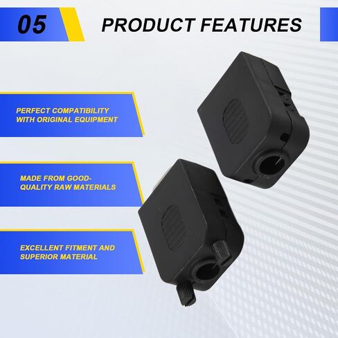 DB9 Solderless Connector RS232 D-SUB Serial to 9-Pin Port Terminal Male Female Adapter with Case (1Pcs-Male+1Pcs-Female) in Kuwait