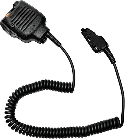 KMC-25 Speaker mic Handheld Microphone Compatible with Kenwood Nexedge NX-200 NX-3300 NX-210 NX-300 NX-3200 TK-2180 TK-3180 NX-5200 NX-5300 NX-5400 TK-2180 TK-3180 TK-5210 TK-5220 TK-5410 in Kuwait
