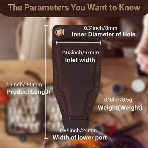 Fishing Pliers Holster with Retractable Lanyard (Camel) in Kuwait