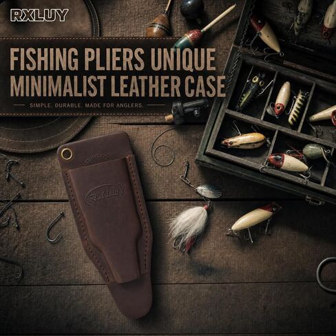 Fishing Pliers Holster with Retractable Lanyard (Camel) in Kuwait