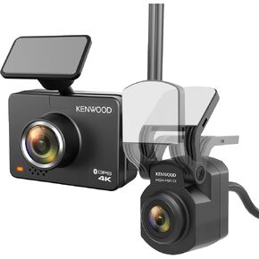 KENWOOD DRV-A310W GPS Dash Cam, Full HD Dashboard Camera, WDR/HDR Car Camera with Bluetooth & Wi-Fi Connectivity, G-Sensor, Collision Detection, Optional Rear Camera Support in Kuwait