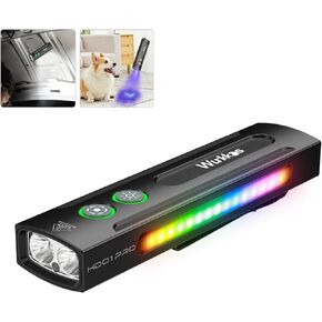 Wurkkos HD01 Flat Flashlight with RGB Light,Handheld Flashlights 1200 Lumens Rechargeable EDC Flashlight, Triple Light Sources Pocket Lights, Magnetic Flashlight for Outdoors, Work, Emergency in Kuwait