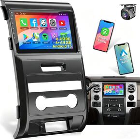 8-core 4+64G Android 15 Car Radio for Ford F150 2009-2014 in Kuwait