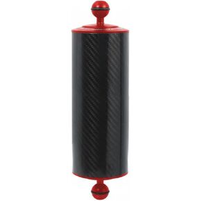 Vaveren Diving Light Arm Underwater Camera Arm Buoyancy Arm Float Arm Carbon Fiber Aluminum Alloy Lightweight Build Stable Double Ball Heads Ball clamp, Red, 10 Inch in Kuwait