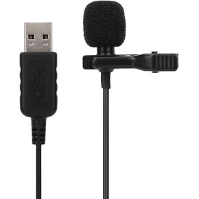Zopsc USB Clip on Microphone, Omnidirectional Mini Condenser Mic for PC in Saudi Arabia