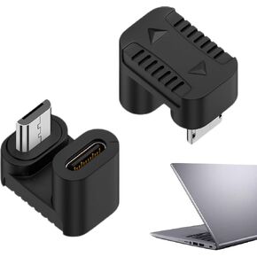 Type C to Micro-USB Charging Adapter | Type C Female to Micro-USB Male Charging Adaptor,Small Size Conversion Tool for Business Trip, Travel, Home, and School in Kuwait