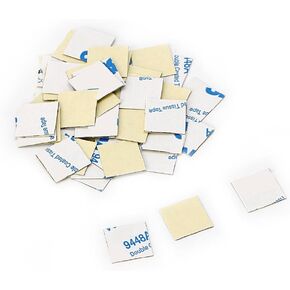 hejhncii 50Pcs 14 * 14mm Heatsink Thermal Double Side Adhesive Tape Sticker for CPU Screen in Kuwait