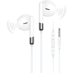 Wired Earbuds Headphones 3.5mm AUX Plug Cord, Apple Airpods Gaming Earbuds in Kuwait