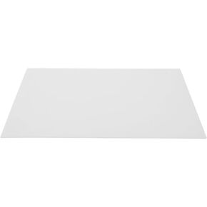 Rectangular Acrylic Light Diffuser Sheet for Ceiling Fixtures White in Kuwait